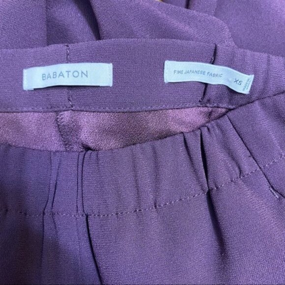 Aritzia Babaton Dexter‎ Pant Pull-On Tuxedo Pants Women Size XS - Picture 6 of 8